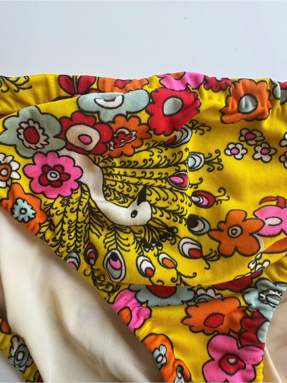 VINTAGE 60s bikini bottom Groovy Bikini Bottoms size Medium